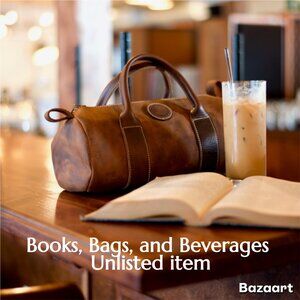 Unlisted Books, Bags & Bevvies